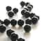 12 Pack: Black Round Glass Beads, 14mm by Bead Landing™